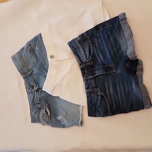 3 pairs size 10 shorts
